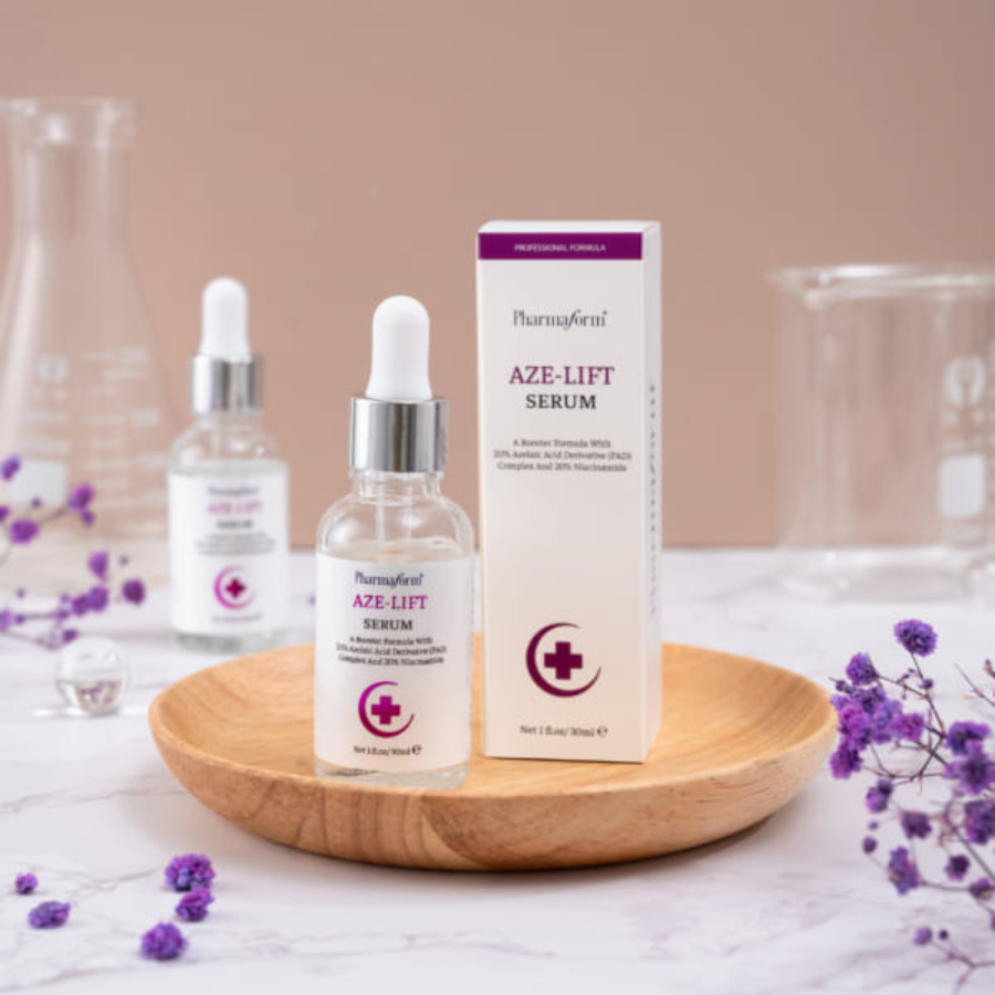 Pharmaform AZE – LIFT SERUM 30ml — Serum kiềm dầu, thu nhỏ lỗ chân lông & giảm mụn