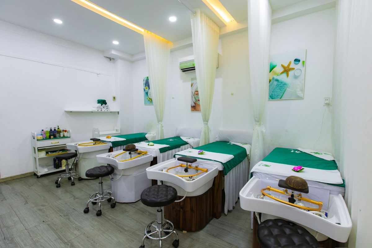 Không gian sạch sẽ, thơm mát tại Mây spa Tân Phú luôn mang lại những phút giây thư giãn xứng đáng