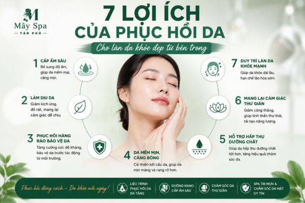 7 lợi ích của việc phục hồi da