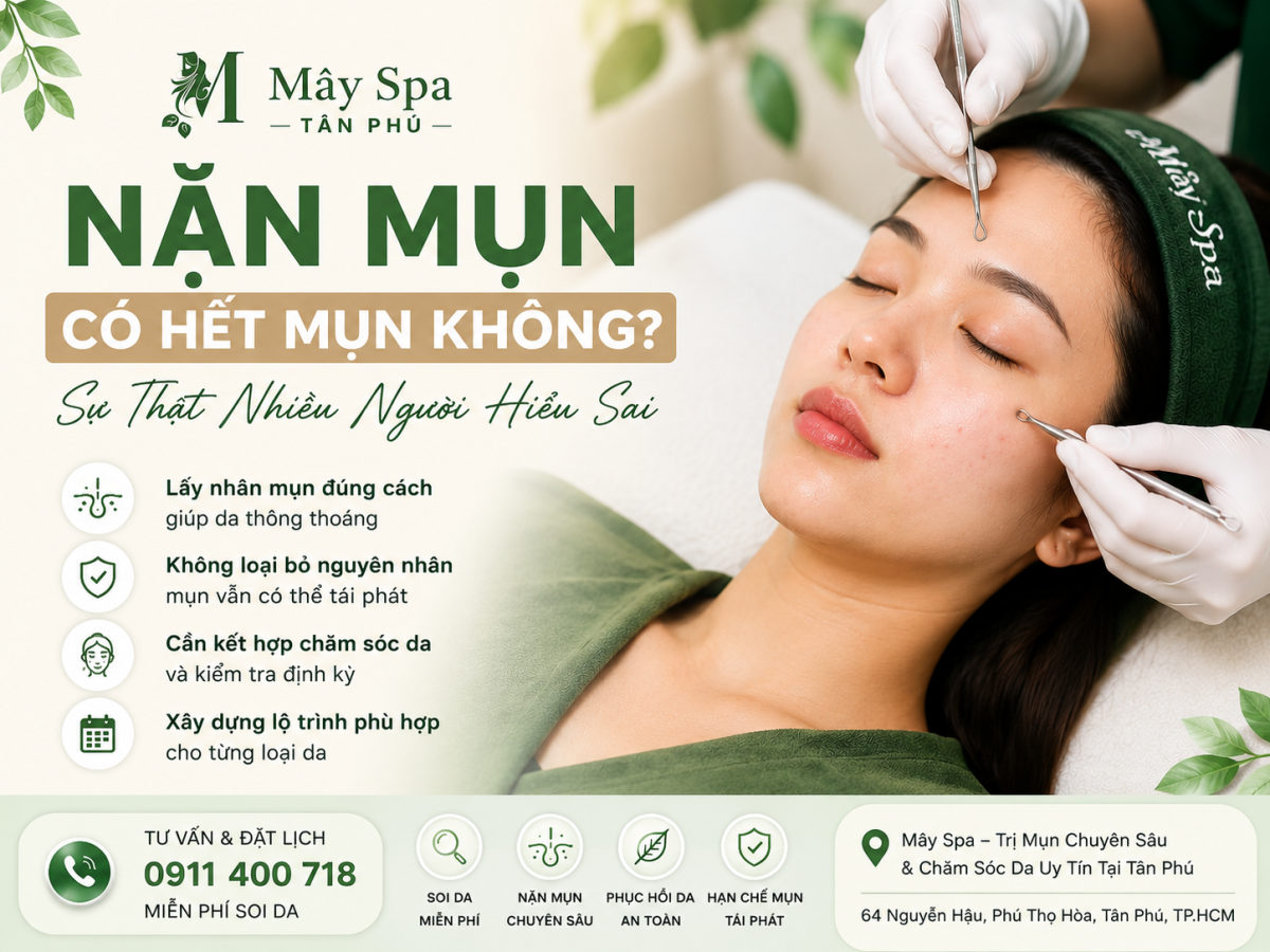 Nặn mụn c&oacute; hết mụn kh&ocirc;ng?