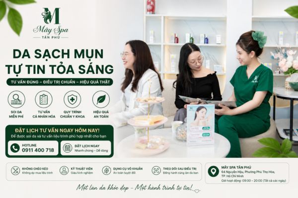 Spa nặn mụn gần đ&acirc;y tại M&acirc;y Spa T&acirc;n Ph&uacute; - Tư vấn soi da miễn ph&iacute; v&agrave; đặt lịch điều trị chuẩn y khoa