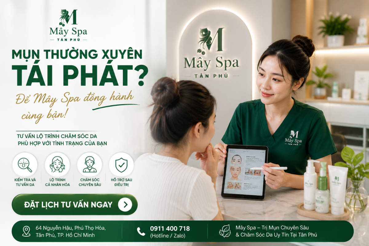Tư vấn da mụn tại M&acirc;y Spa T&acirc;n Ph&uacute;
