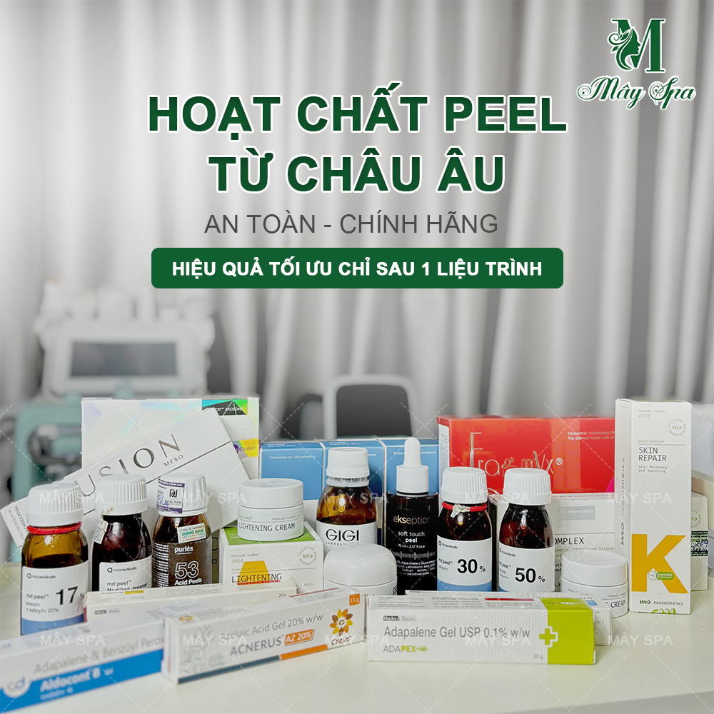 Hoạt chất Peel từ Ch&acirc;u &Acirc;u gi&uacute;p trị mụn lưng hiệu quả