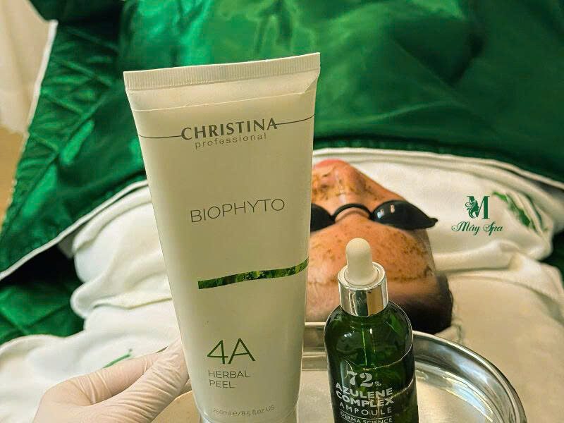 Liệu trình trị mụn BIOPHYTO 4A Mây Spa Tân Phú Bình Thạnh