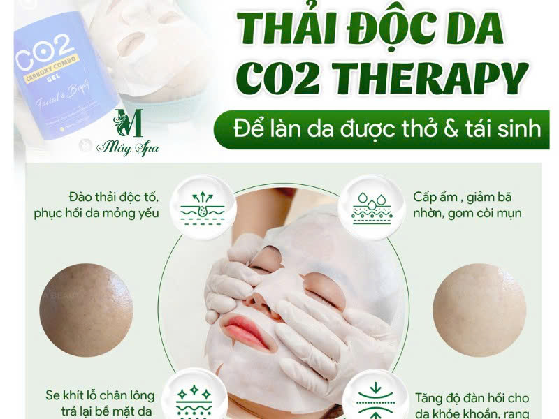 Công dụng của thải độc da CO2 Therapy