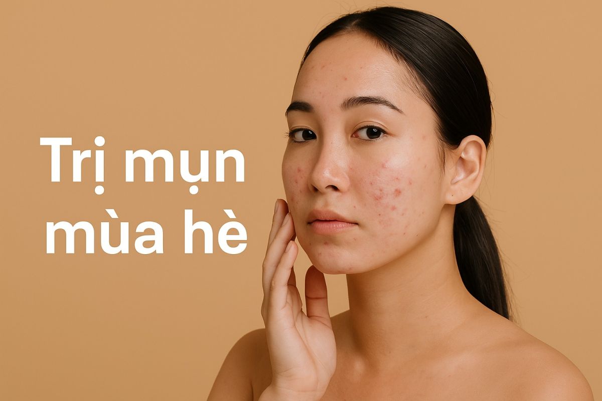 Trị mụn mùa hè có phải cơn ác mộng