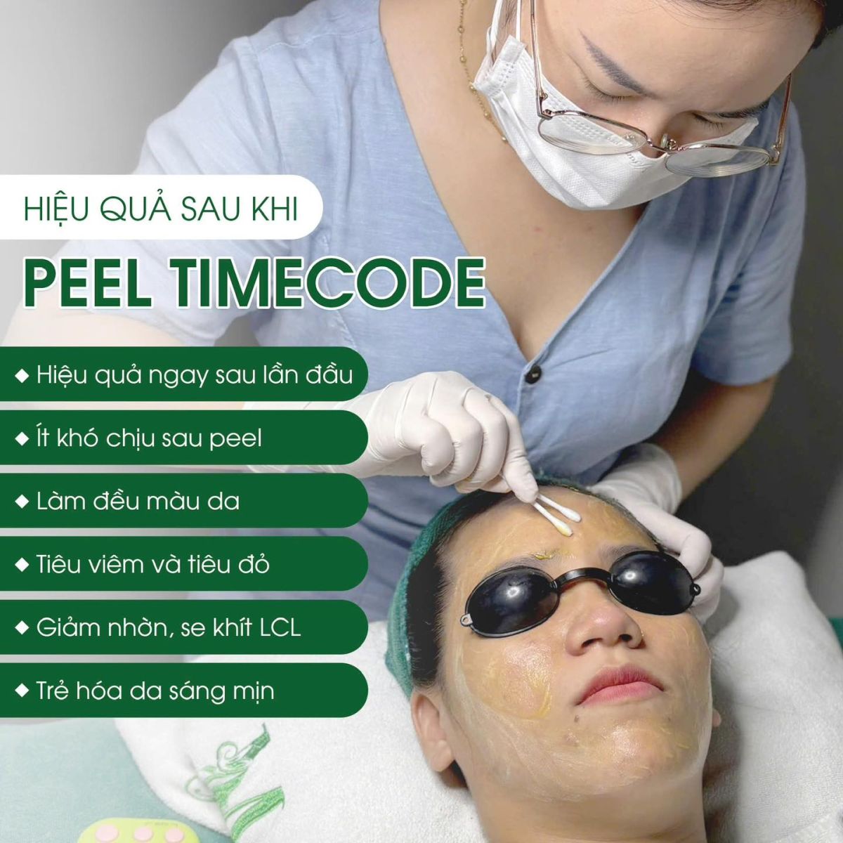Hiệu quả của Chemical peel trong việc trị mụn