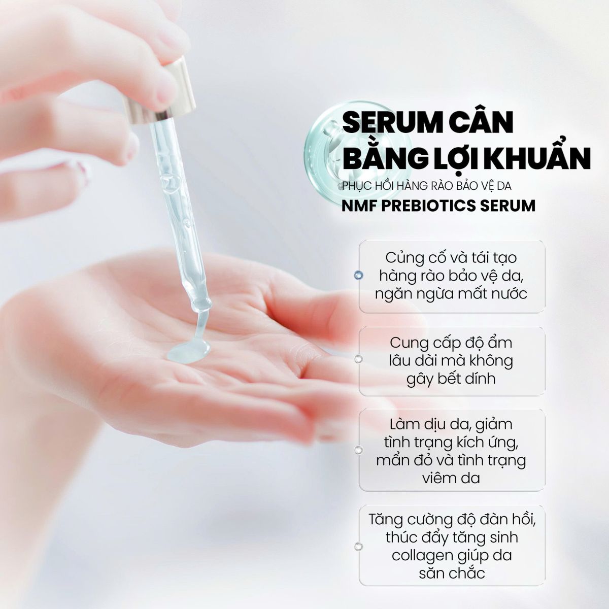 NMF Prebiotics serum - cấp ẩm, tái tạo hàng rào bảo vệ da
