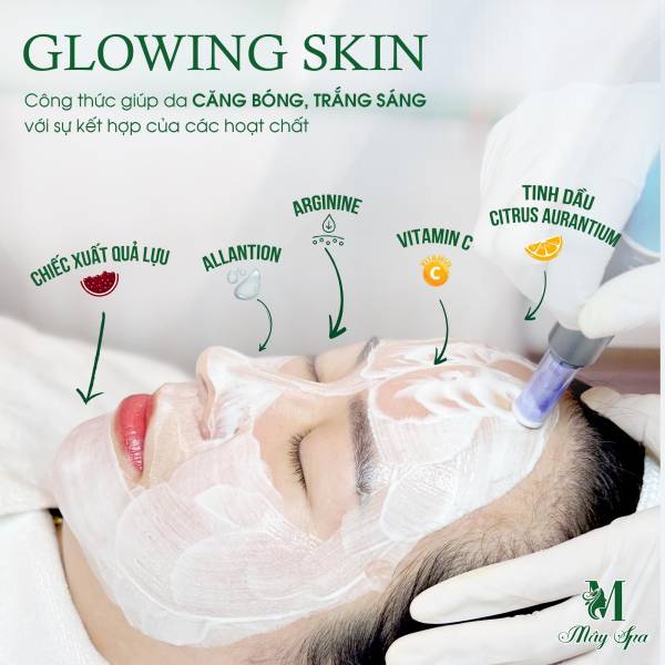 Glowing Skin - Liệu Trình Cấy Trắng Da An Toàn Bằng Dược Mỹ Phẩm Glowing Skin - Liệu Trình Cấy Trắng Da An Toàn Bằng Dược Mỹ Phẩm
