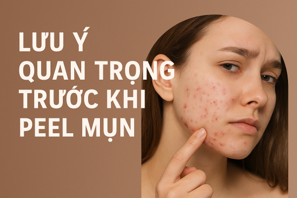 Những Lưu Ý Quan Trọng Trước Khi Peel Mụn | Mây Spa