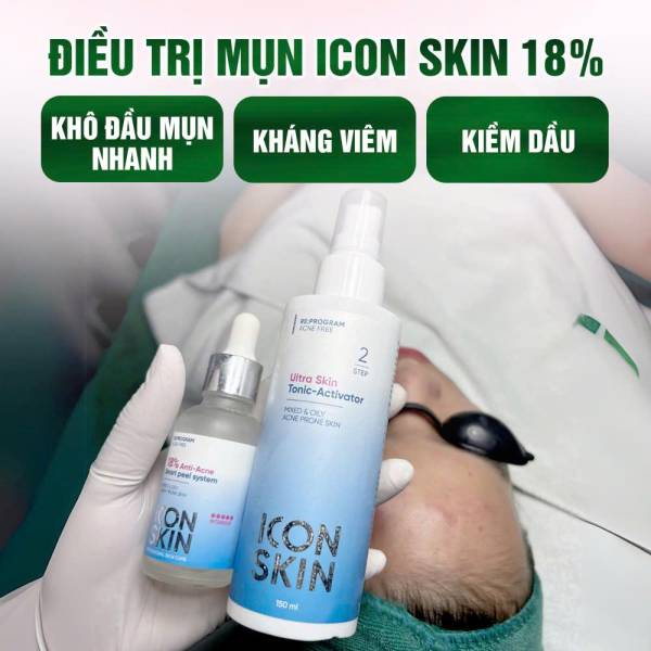 Peel Icon Skin - Giải pháp trị mụn mới Peel Icon Skin - Giải pháp trị mụn mới