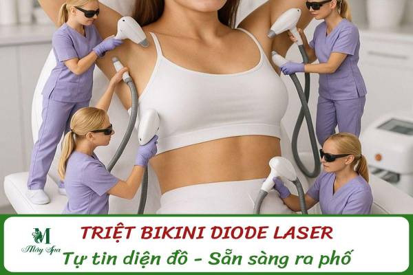 Tự tin diện bikini khi loại bỏ Vi-ô-lông với công nghệ Diode Laser đúng chuẩn tại Tân Phú