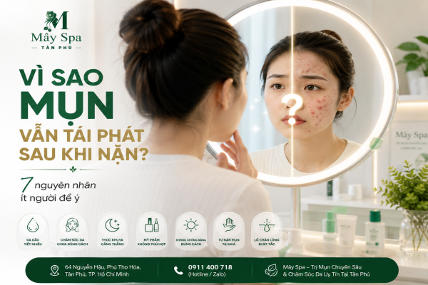 Vì Sao Mụn Vẫn Tái Phát Sau Khi Nặn? 7 Nguyên Nhân Ít Người Biết
