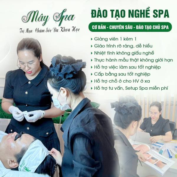 HỌC NGHỀ CHĂM SÓC DA CHUYÊN NGHIỆP TỪ CƠ BẢN ĐẾN NÂNG CAO | MÂY SPA ACADEMY HỌC NGHỀ CHĂM SÓC DA CHUYÊN NGHIỆP TỪ CƠ BẢN ĐẾN NÂNG CAO | MÂY SPA ACADEMY