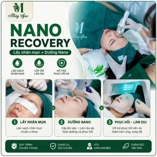 COMBO NẶN MỤN NANO RECOVERY | GIÁ TRẢI NGHIỆM