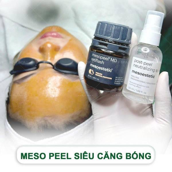MESOPEEL - GIẢI PHÁP TRẮNG SÁNG, CĂNG BÓNG, ĐỀU MÀU DA 